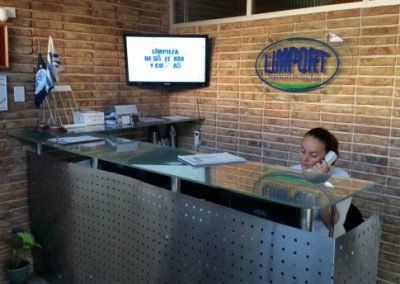 recepción