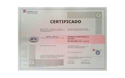 Un año más Certificados 9001:2008
